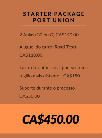 Starter Package - Port Union